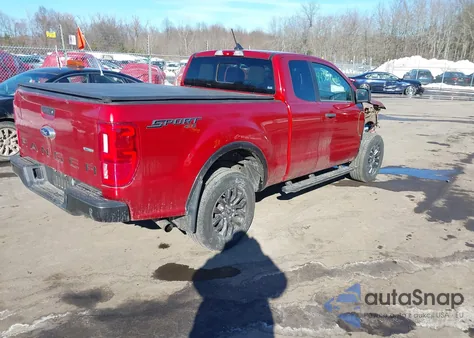 2019 Ford Ranger Xlt z USA, uszkodzony, nr VIN 1FTER1FH0KLB03211